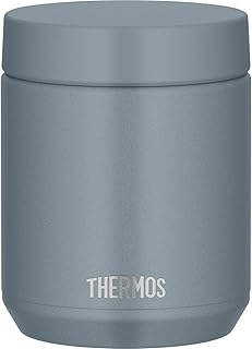 【食洗機対応モデル】 サーモス 真空断熱スープジャー 400ml グレーグリーン 全パーツ食洗機OK 保温保冷 お手入れ簡単 口当たりがやさしい丸口設計 スタンダードモデル JED-400 GYG