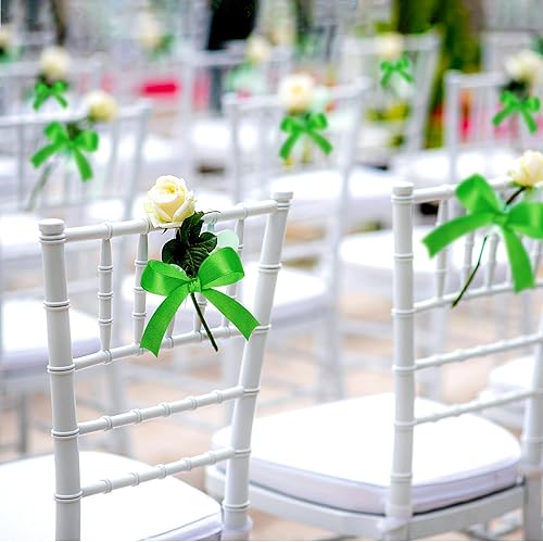 Miniatura 5 de Xinnun Cinta de satén de 100 yardas para el día de San Valentín, cinta de tela de doble cara para envolver regalos, manualidades, boda, aniversario,