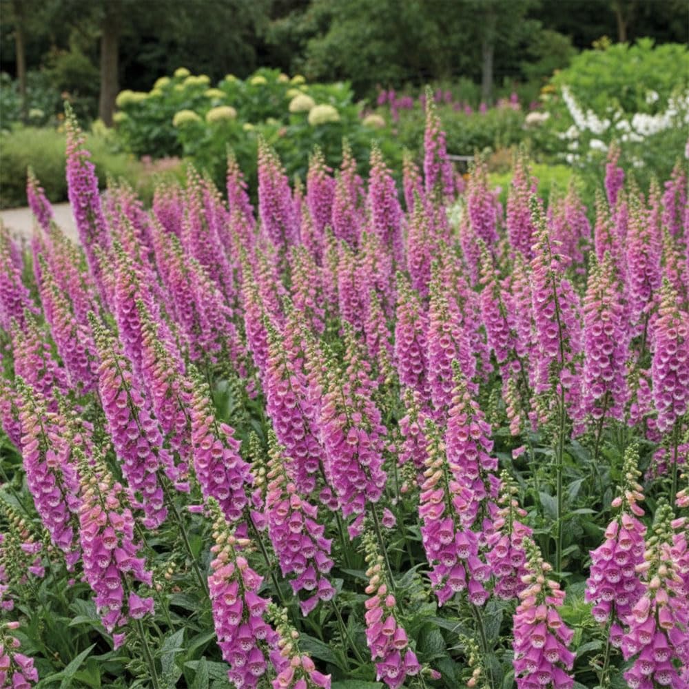 Foxglove Bubbly Pink F1 Seeds – Compact, Branching & Long Flowering – Hardy Perennial – for Your Beautiful Garden