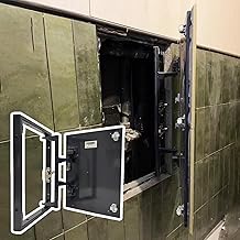 Access Hatch Door with Touch Latch 8 10 12 14 16 18 19 20 21 22 24 Inch, Flush Mounted Access Panel for Tile/Slabs/Stone, Hidden Inspection Service Doors Galvanized Steel Frame24x26in