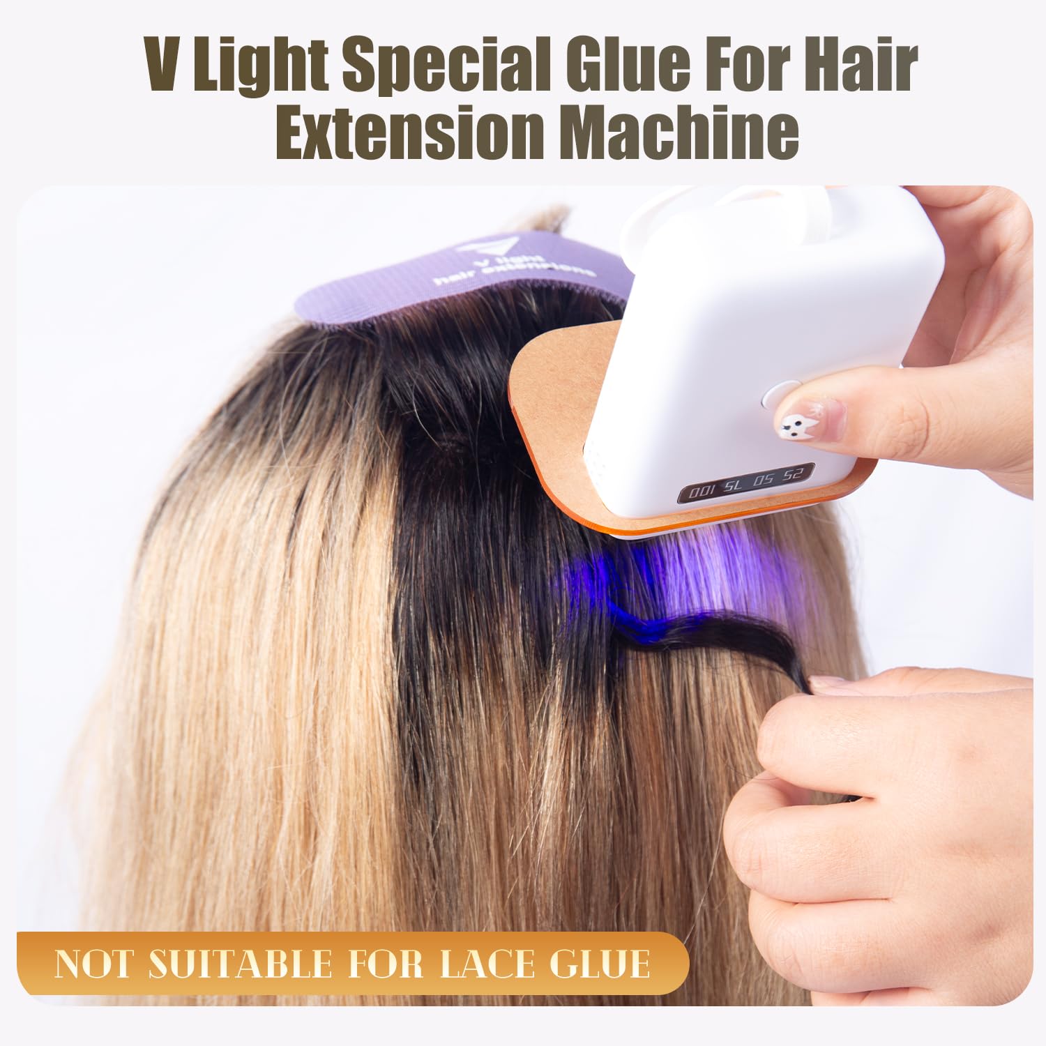 Amazon.com : V Light hair extensions kit, Professional Hair  display picture 3