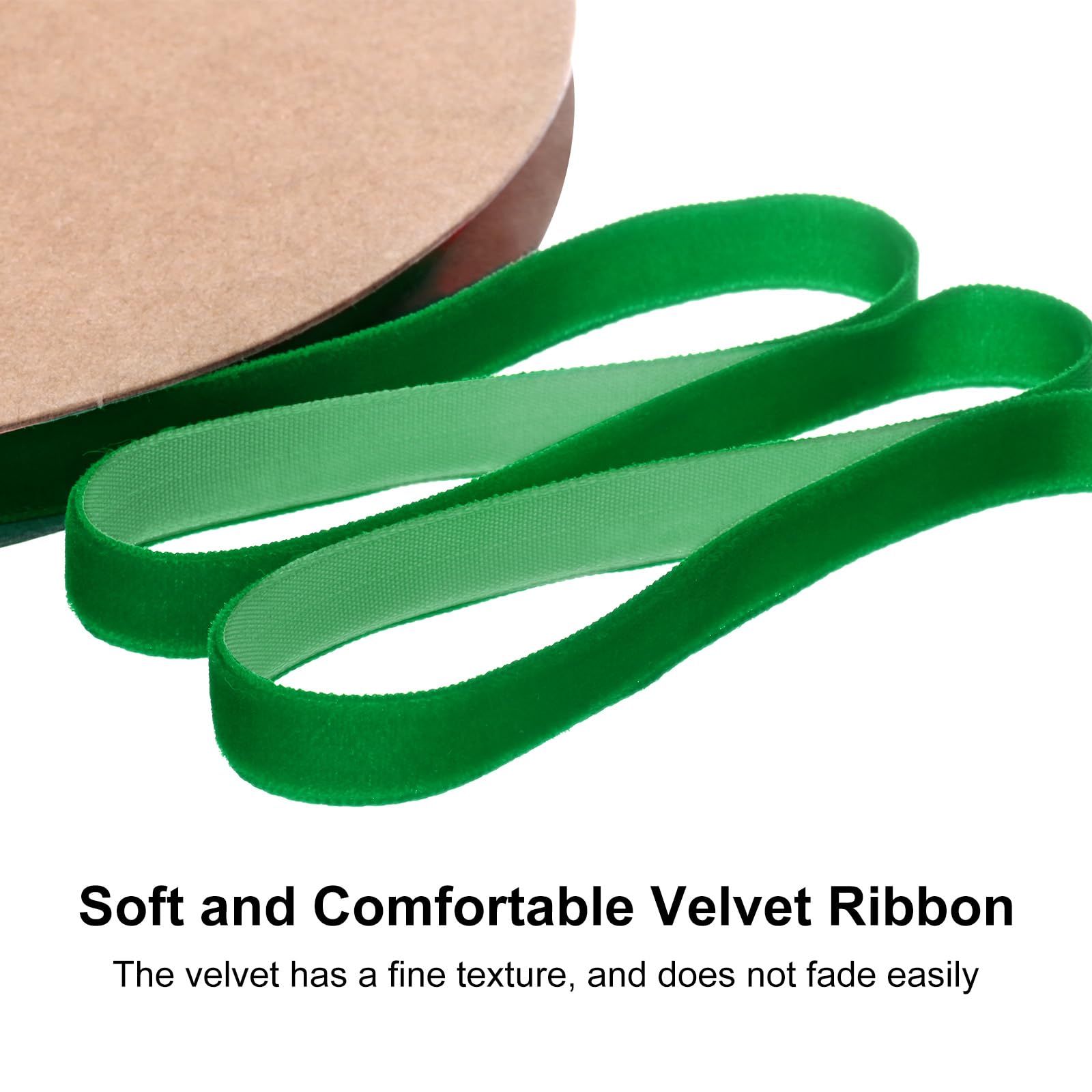 M METERXITY Thin Velvet Ribbon - Image 2
