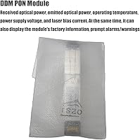 Vista 3 de iszo 1 Unidades 2.5G ONU con 2.5G convertidor de medios, modo puente, módem 2.5G, GPON/EPON/XPON Stick ONU, conector SC UPC/APC, soporte MAC/SN/LOID