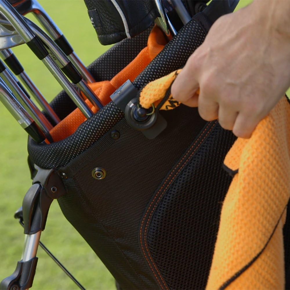 Microfiber Waffle TRAX Towel with Bag Latch-It