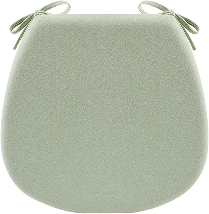 FDISDIFH Set of 1/2/4 Chair Cushions with Bands, NonSlip Memory Foam