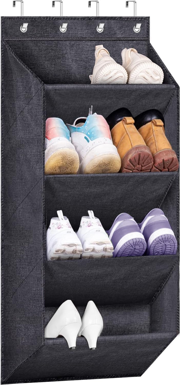 Baby Shoe Organizer For Closet 1pc 4-Lattice Shoes Storage Rack