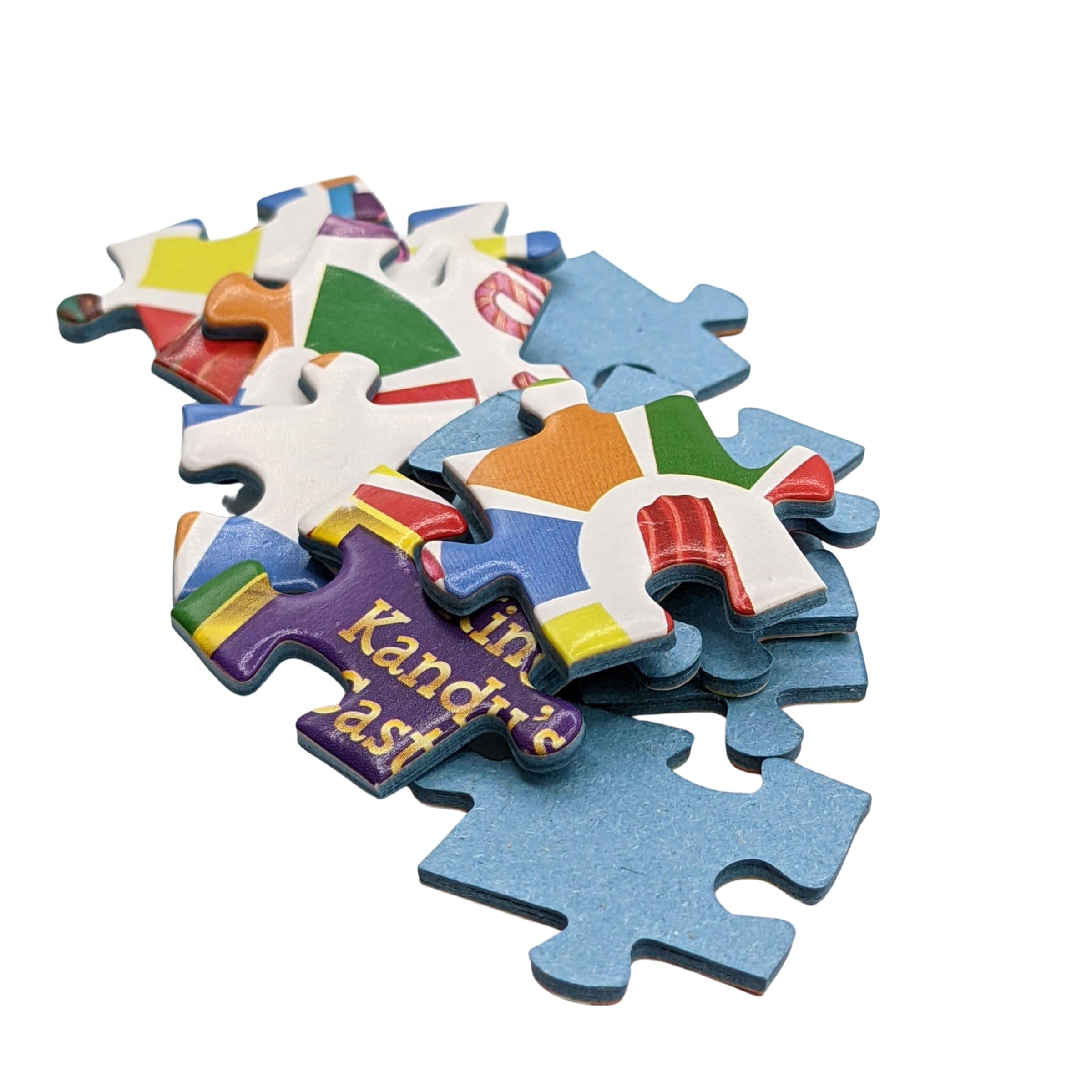 University Games 33932 CANDY LAND-JIGSAW SHAPED PUZZLE