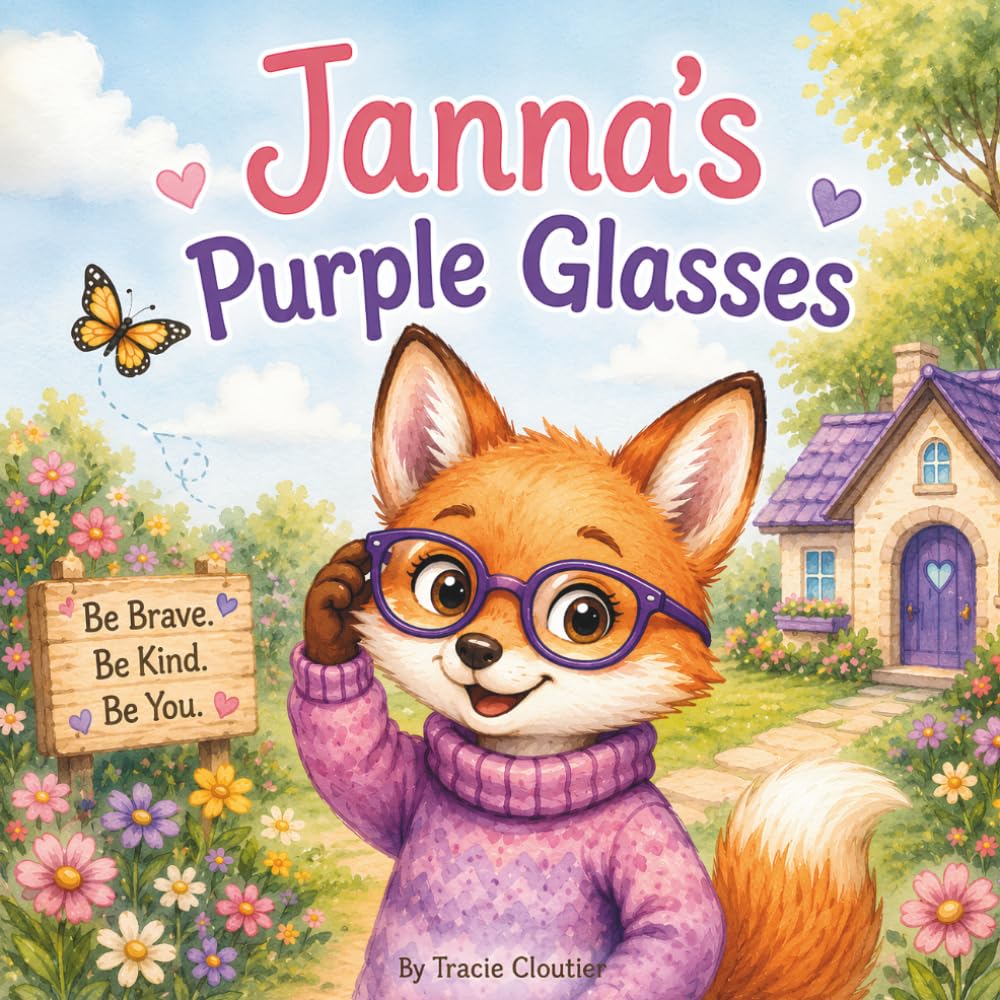 Janna's Purple Glasses: A Story About Confidence, Change, and Seeing Clearly (The Brave Little Moments Series)