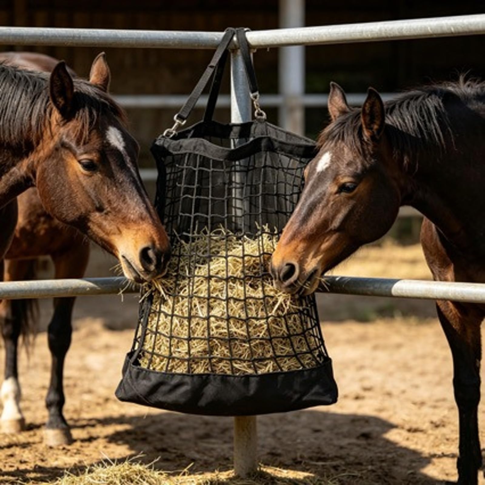 PANGBOER Porta foraggio equino Aperto