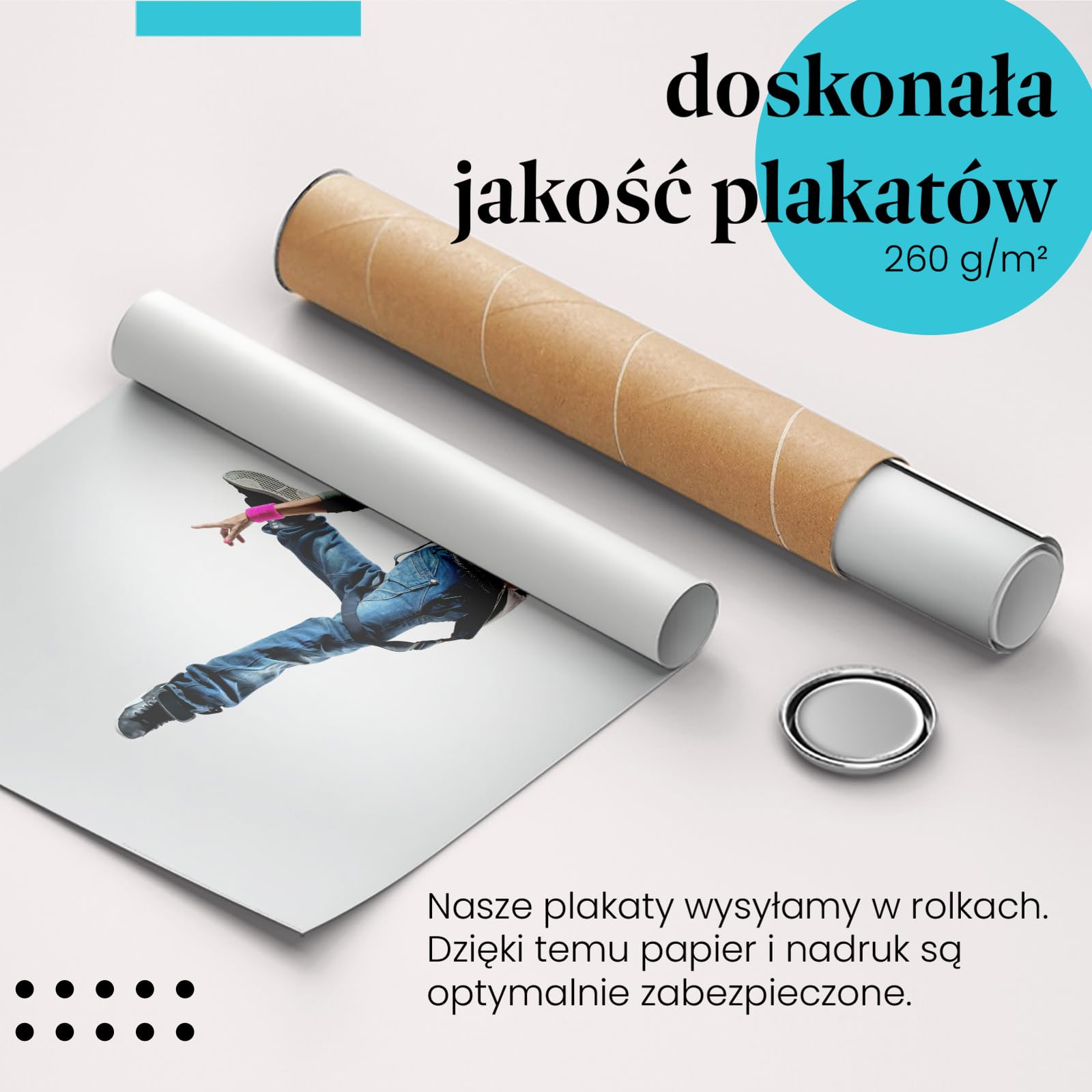 Postereck - 0191 - Hip hop, tancerz, muzyka, street dance, kobieta. Wydruk, Druk, Sztuka Ścienna, Dekoracja. - ekran - 75,0 cm x 50,0 cm