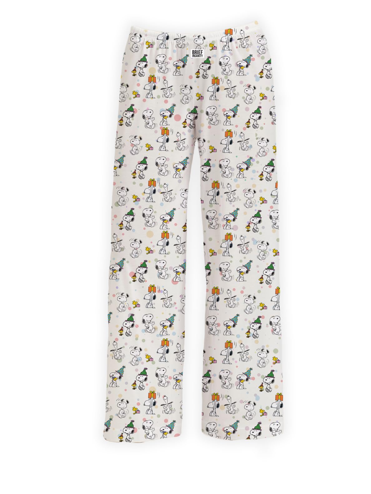 BRIEF INSANITY Snoopy weiche Pyjamahose, bequeme Loungehose mit Snoopy- und Pickleball-/Wohnmobil-/Party-Designs