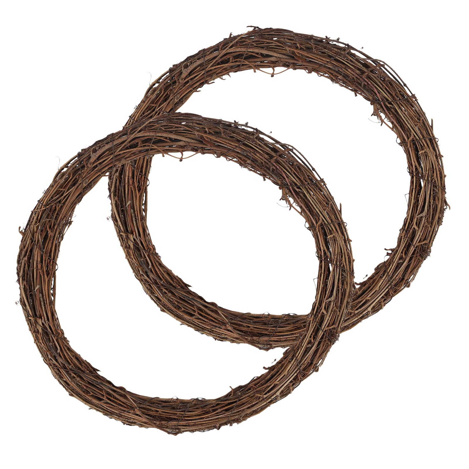 Couronnes de vigne rotin 30 cm résistantes pour loisirs créatifs durables