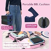 Vista 6 de AOSSA BBL Pillow - Almohada brasileña para levantamiento de glúteos después de cirugía, cojín de asiento, almohada para glúteos para sentarse