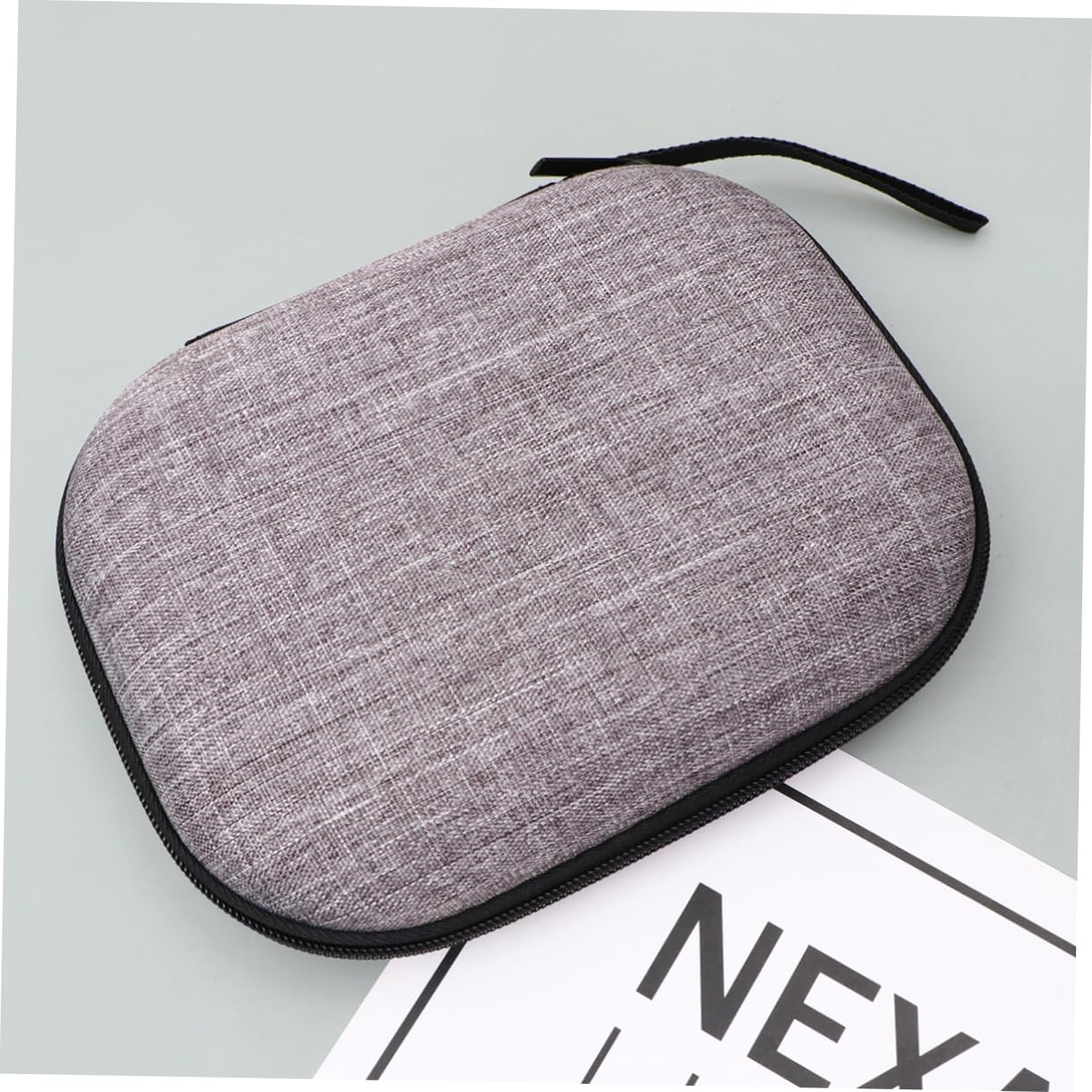 Gadpiparty 3pezzi Borsa Per Cuffie Tessuto Cotone-lino Organizer Per Cuffie Compatibile Con Custodia Protettiva Shockproof Borsa Da Viaggio Leggera e Pratica