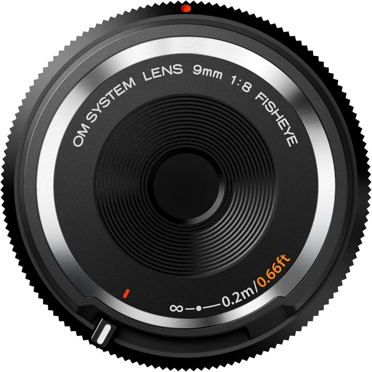 Amazon.com : OM SYSTEM 9 mm 1:8.0 Fish Eye Body Cap Lens, Suitable