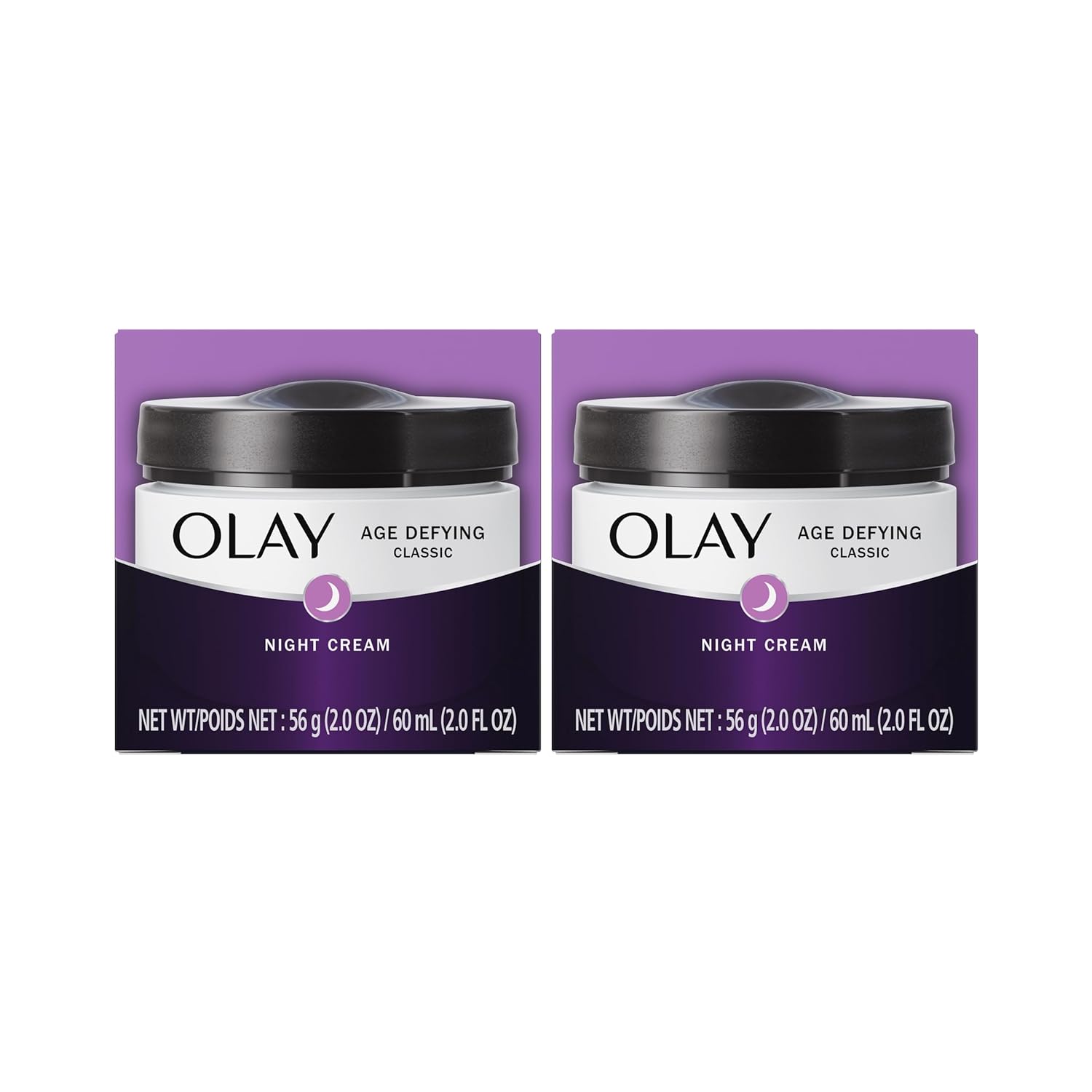 Olay Night Cream with Pro Retinol and Vitamins C & E Age Defying, Pack of 2 Olay Night Cream with Pro Retinol and Vitamins C & E Age Defying, Pack of 2