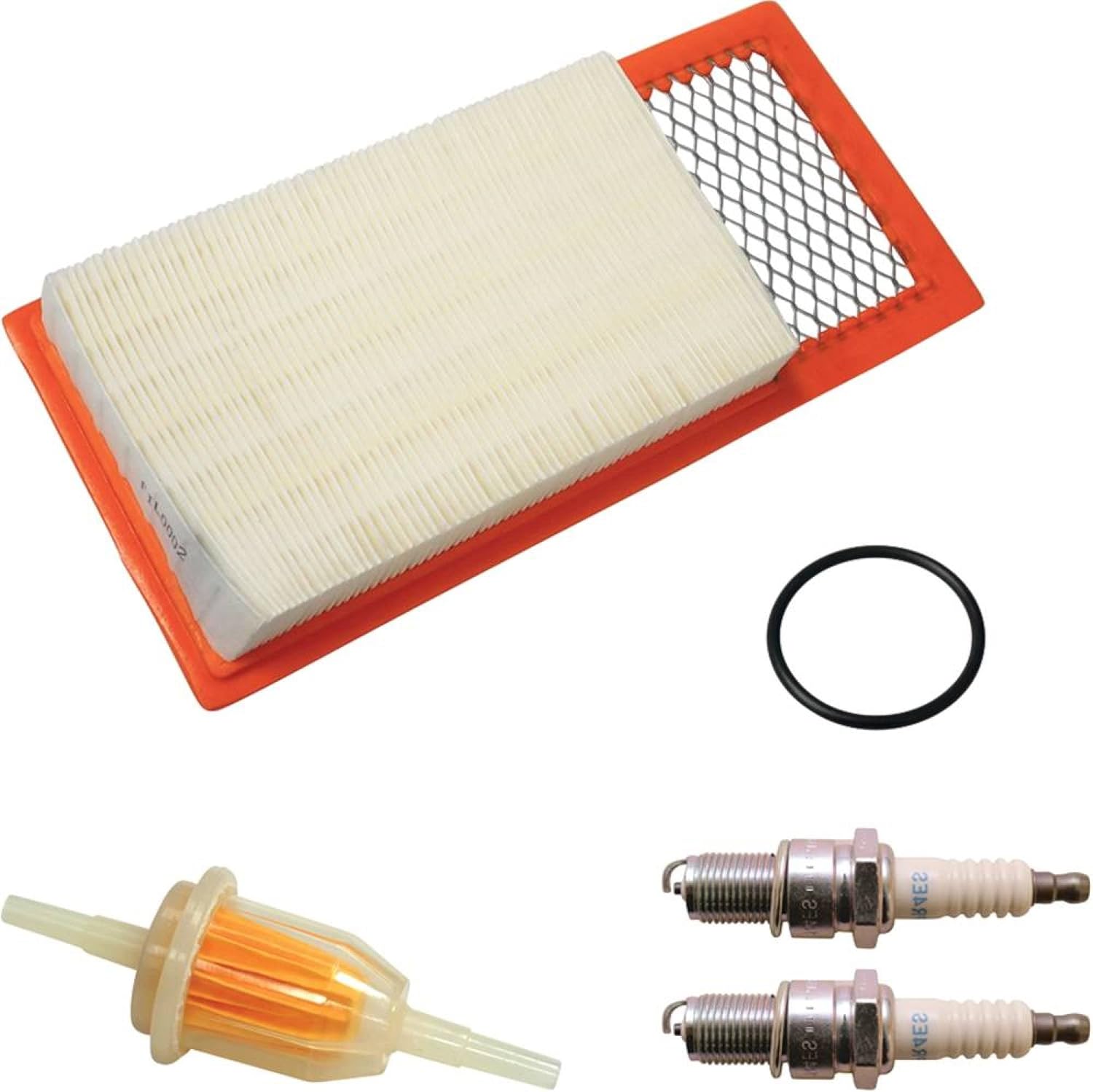 Red Hawk FIL-1004 Tune-Up Kit Compatible with/Replacement for E-Z-GO 4-Cycle, 295/350cc, Gas, 1994-2005 Without Oil Filter