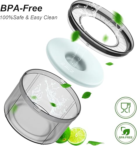 Miniatura 2 de Cuenco de agua para perros de 1 galón sin derrames, gran capacidad, sin BPA, diseño antisalpicaduras y antiexcavación con base antideslizante para