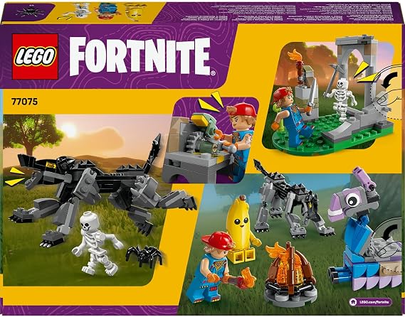 LEGO Fortnite Victorious and Handyman Apprentice's Camp 77075-7 Creative Toy Making Set for Girls and Boys Age and Over Featuring Video Game Figures Including Handyman Apprentices and Skeletons (250 Pieces)