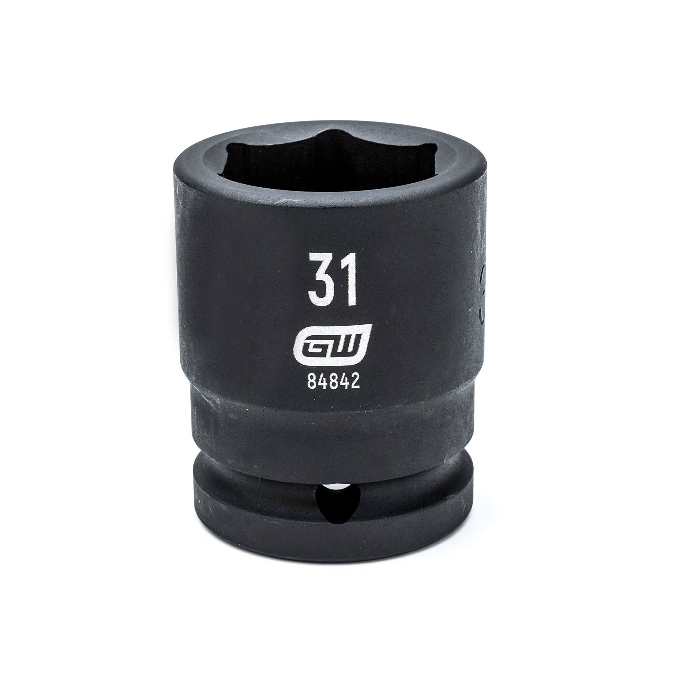 Douille à choc 31 mm noire pour changer les roues de camion