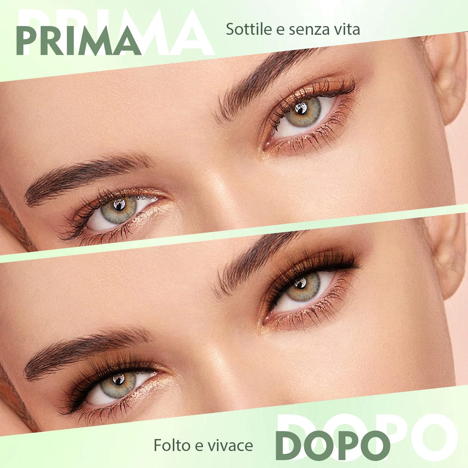 VEGCOO 570 Pezzi Ciglia Finte Extension Ciglia 30-40-50-60-80-100D Curl Ciglia-Finte Ciuffetti per Estendere le Ciglias a Casa Eyelashes Naturali per Ragazze e Donne Principianti con Accessori(8-16mm)