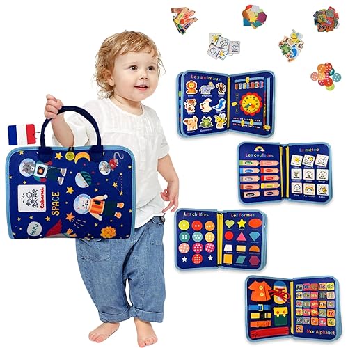 Busy Board Montessori 2025 en Français - Jouet éducatif Enfants