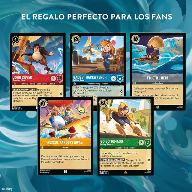 Foto 4 de 6 de Ravensburger - Disney Lorcana Caja para Mazo de Winnie The Pooh, Juego de Mesa, Juego de Cartas, Juego…