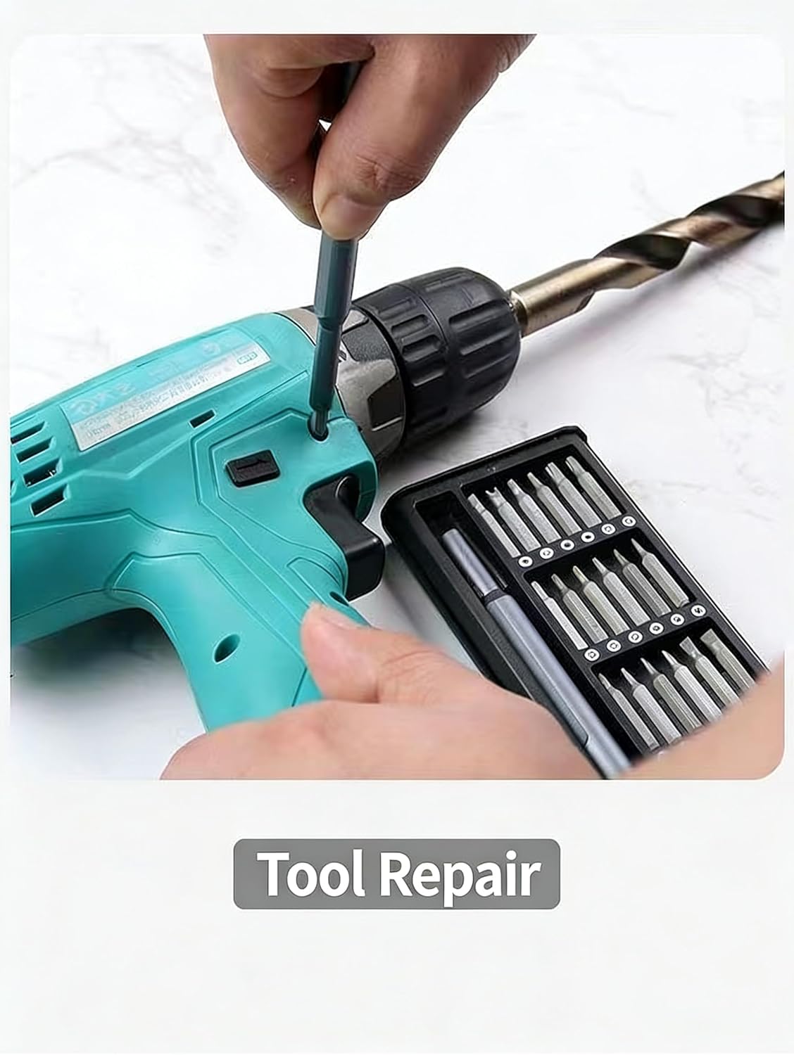 Precision Screwdriver Set, 24-in-1 Mini Screwdriver Kit with Multi-Purpose Repair Tool for Glasses, Watch, and Computer Accessories