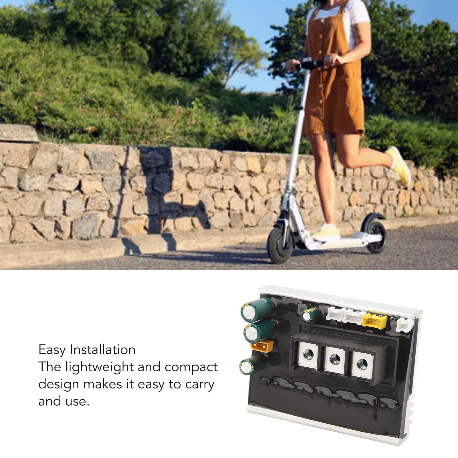 BuyWeek Kontroler do skutera elektrycznego do Ninebot F40, oryginalny skuter elektryczny, płytka sterująca, moduł skuter, kontroler płytki, akcesoria do skutera elektrycznego