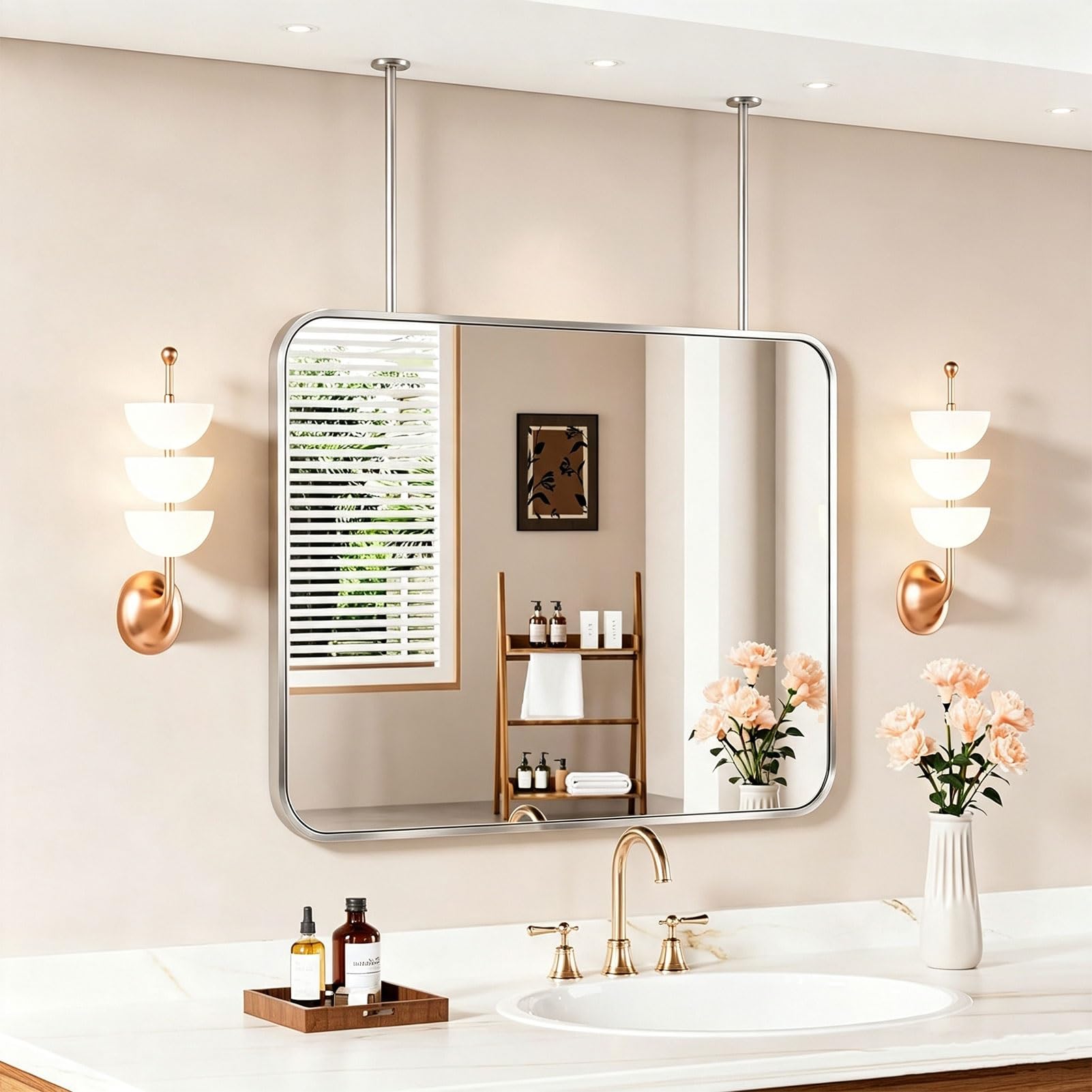 Negozio Specchio decorativo per fattoria dell'hotel montato a soffitto
