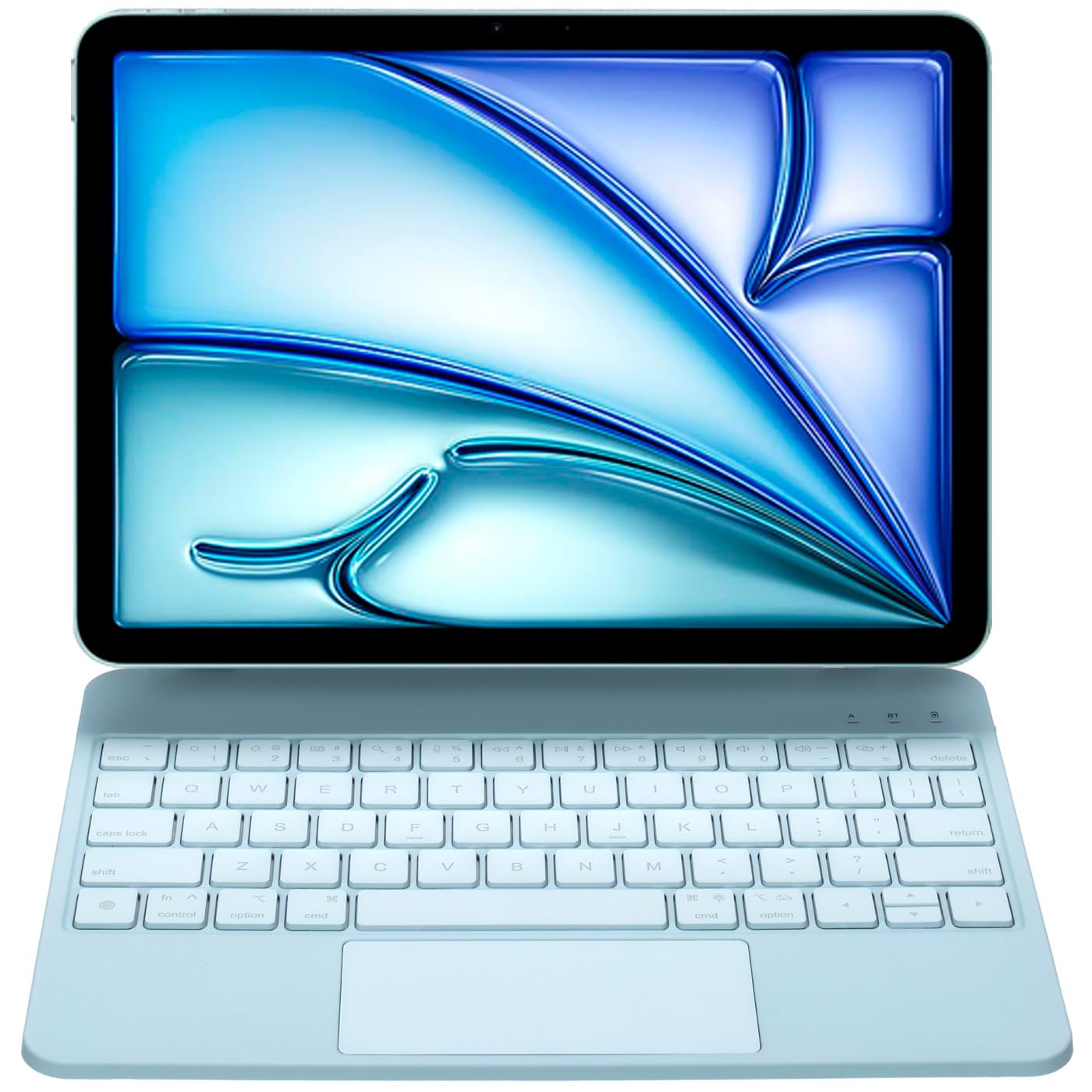 Tastiera Magnetica Bluetooth Per IPad Air 13″ M4/M3/M2 – Magic Keyboard Con Trackpad, Retroilluminazione E Supporto A Sbalzo