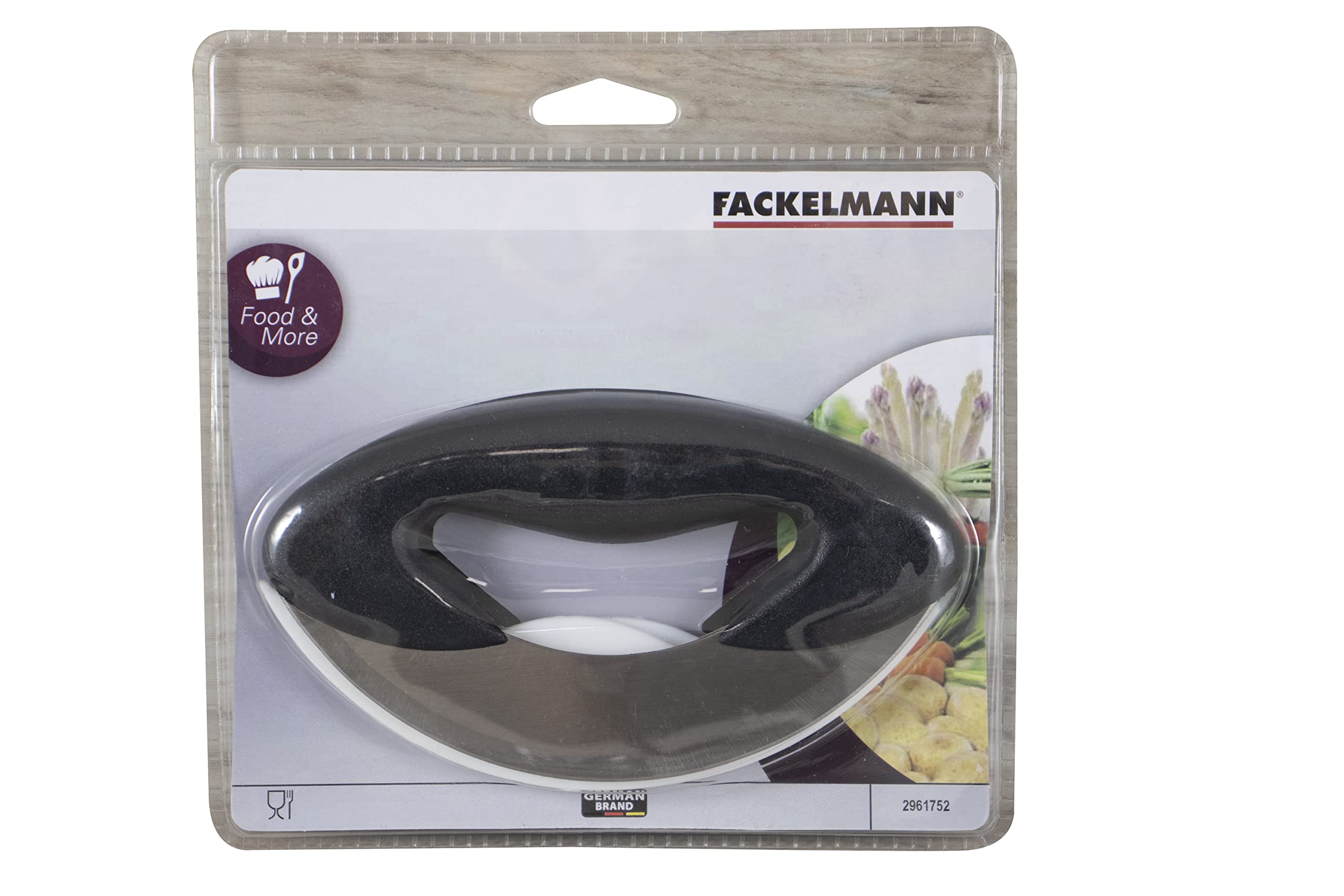 Fackelmann Crescent Dual Blade, Steel, Silver, 11 cm - Image 2