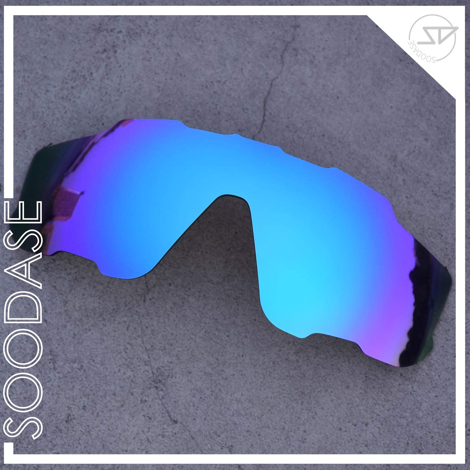 Amazon.co.jp: SOODASE 為に Oakley Jawbreaker サングラス ブルー