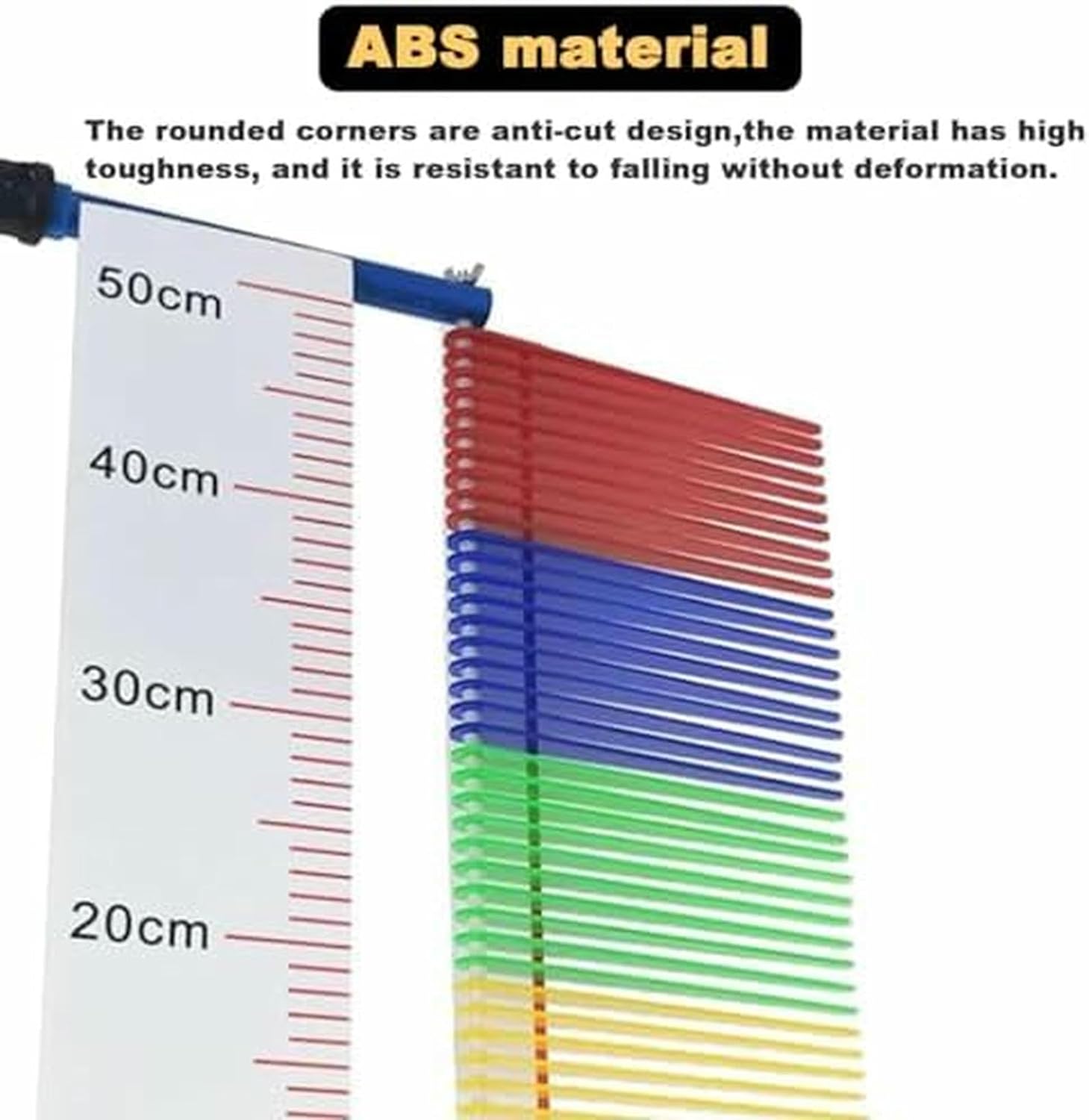 Free-Standing Jump Measurement Tester，Height Adjustable Vertical Jump Trainer, 4.3-11.8 Feet Metal Gymnastics and School Vertical Jump Gauge, Sports Athletes Training Vertical Jump Tester~/