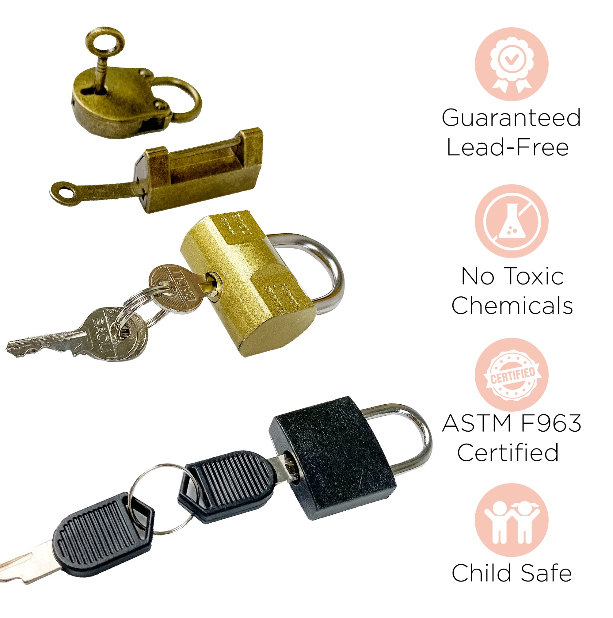 Montessori Lock and Key Toy Set Lock Set Keys for Kids Montessori