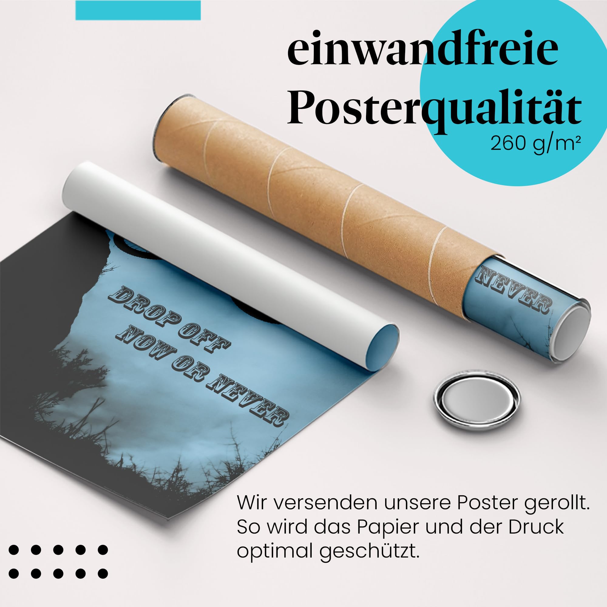 Postereck - BMX salto, sport bicicletta fitness freestyle - Poster