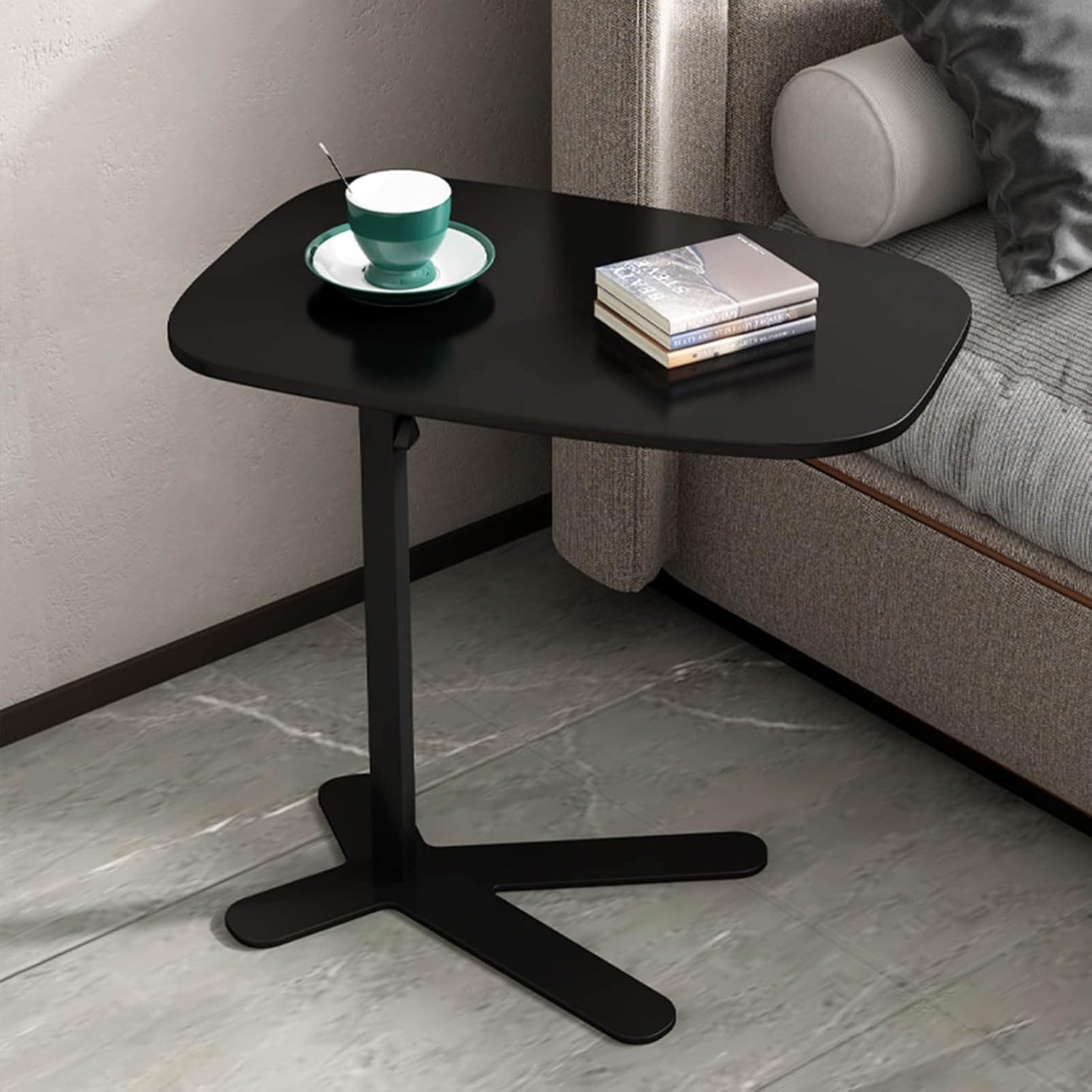 ORPAGU Coffee Table, Sofa Center Table Modern Inlaid Coffee