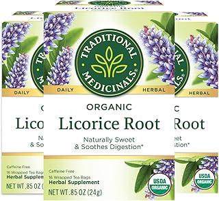 30 Herbalife Tea Recipes without Liftoff for Simple Sipping 144 Traditional Medicinals Organic Herbal Tea, Licorice Root, 16-Count (Pack...
