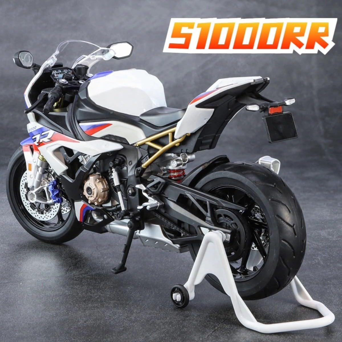 HTLNUZD 1:9 Racing Motorcycle Car Model S1000RR Adult Die Cast Collection Decoration Gift