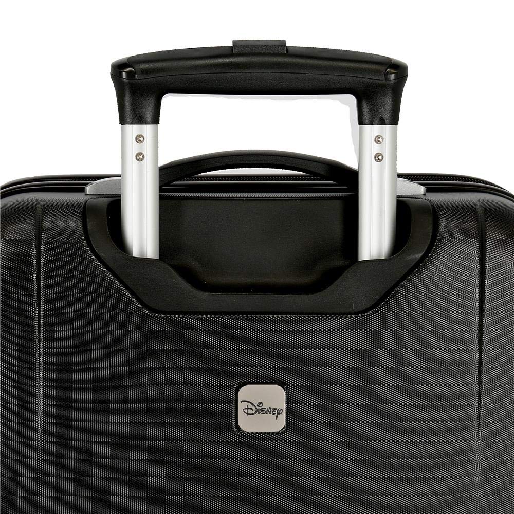 Disney My Pretty Bow Valigia da cabina nera 38 x 55 x 20 cm rigida ABS chiusura a combinazione laterale 34L 2,66 kg 4 ruote doppie bagaglio a mano