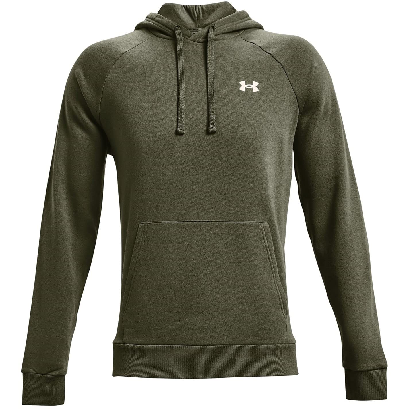 Under Armour Men's Ua Fleece Hoodie Marine/White Large