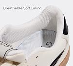 LUCKY STEP Women's Retro Fashion Sneakers Classic Casual Walking Shoes Non Slip Comfort Skate Shoes