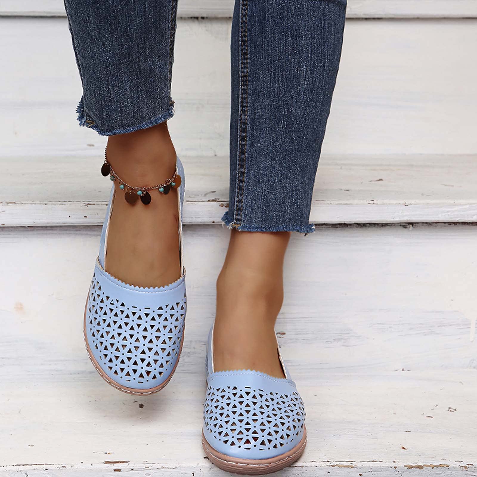 Bruine platformschoenen van echt leer voor dames • Mijn mocassin