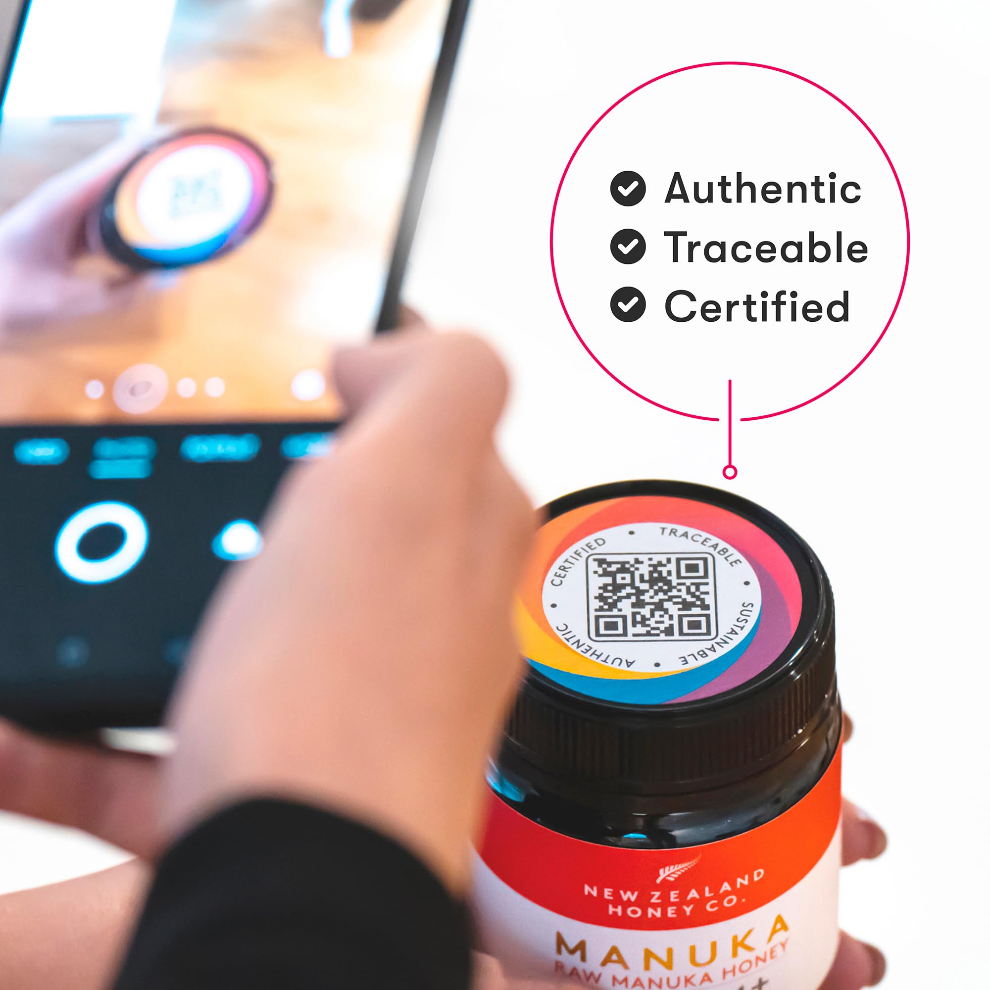 New Zealand Honey Co. Miel de Manuka MGO 829+ / UMF 20+ - 250g Tarro Cotidiano - Origen Nueva Zelanda con Enzimas y Pólenes Naturales - Miel Monofloral Certificada UMF