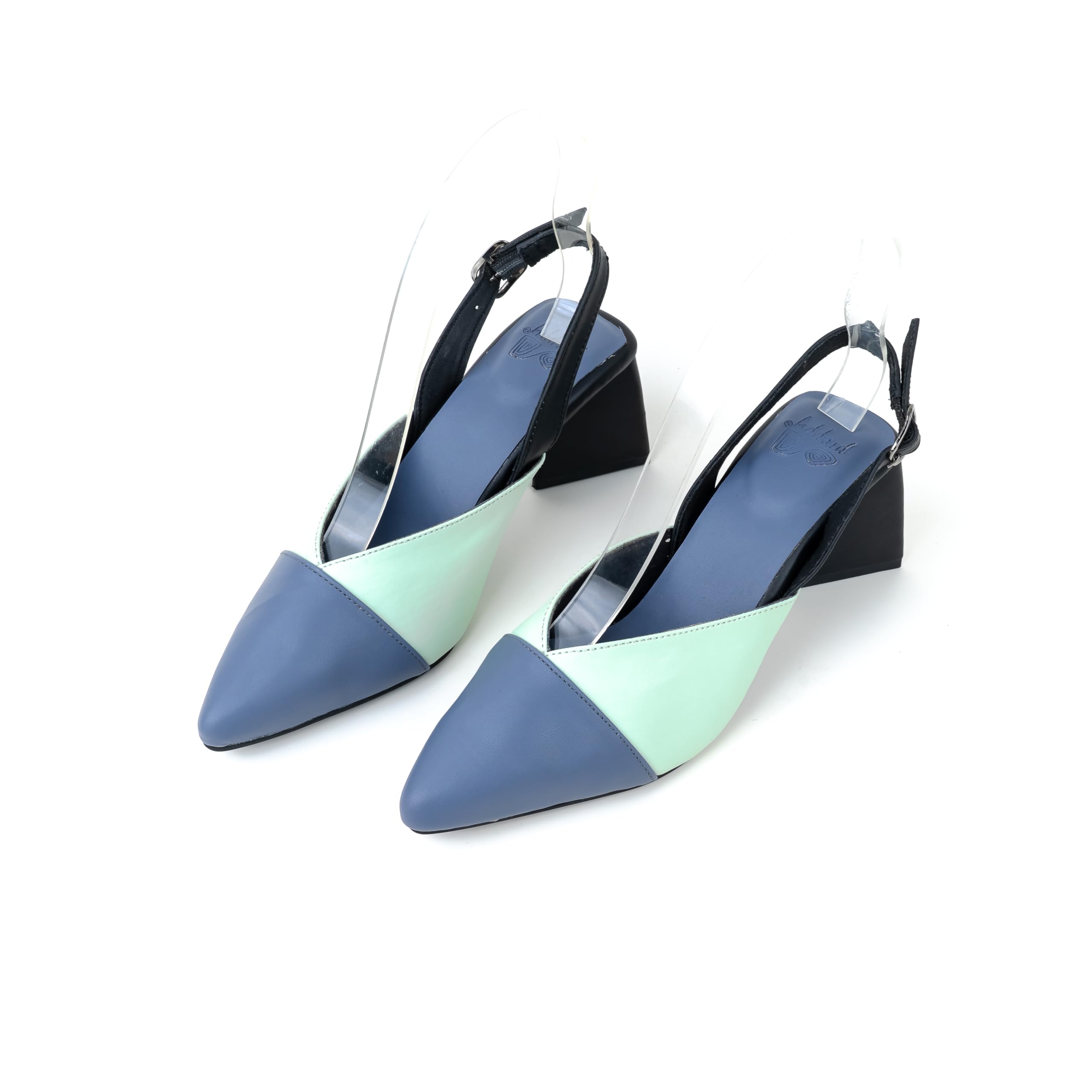 Pointed Toe Triangle Heel Clog with Backstrap | Preppy-image-21