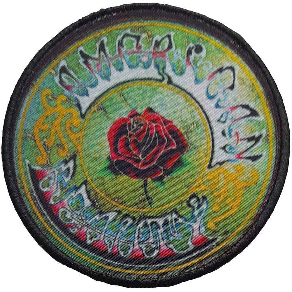Grateful Dead Patch 'SYF Circle' – Offiziell Lizenziert, Gewebt, Zum Aufnähen