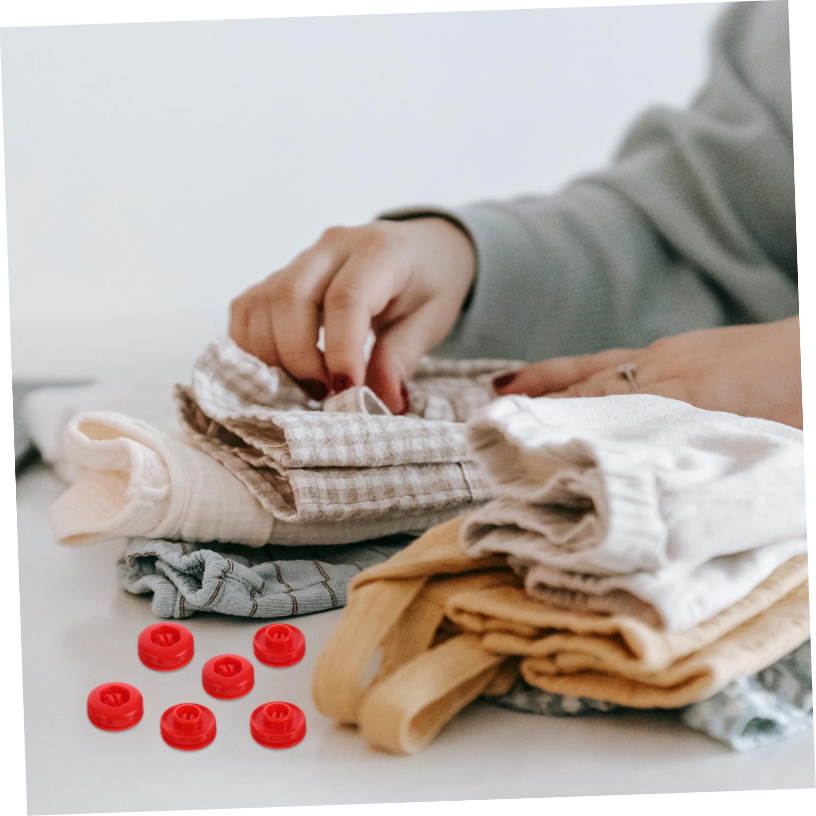 HOODANCOS 300sätze Druckknöpfe Kunststoff Druckknopf Für Diy Kleidung Nähfreie Knöpfe Für Shirts Jacken Hüte Bastelprojekte Robuste Und Kreative Knopf-lösungen