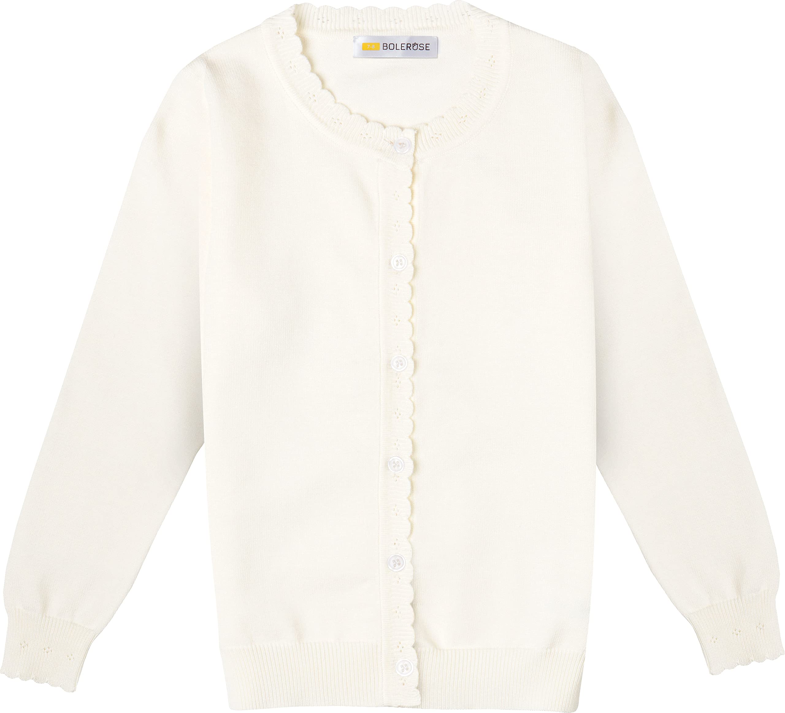 Bolerose despreocupado niñas Manga Larga Chaqueta de Punto niñas niñas Bolero Capa Hombros