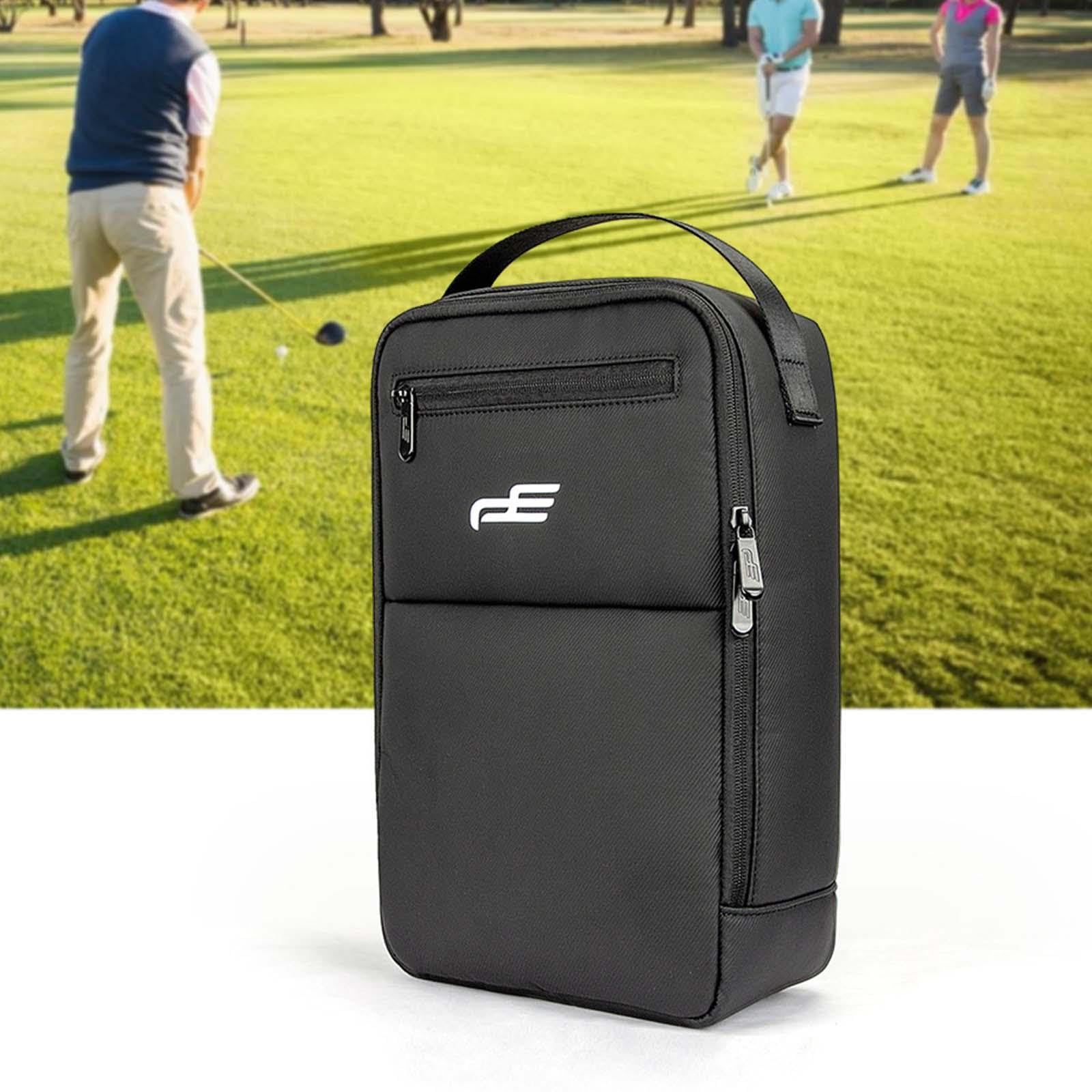 Golf-Schuhtasche, Golf-Tasche, große Kapazität, wasserabweisend, Reißverschluss-Tragetasche, Reise-Schuhtasche, Schuhaufbewahrung,
