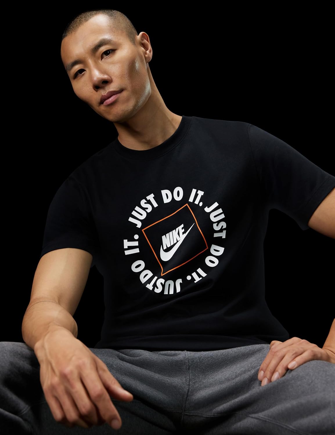 Nike Men's NSW Just Do It (Circle) Hbr Tee